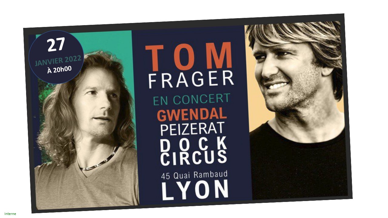 Lire la suite à propos de l’article À venir : Gwendal Peizerat & Tom Frager en concert à Lyon